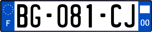 BG-081-CJ
