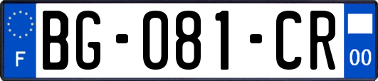 BG-081-CR