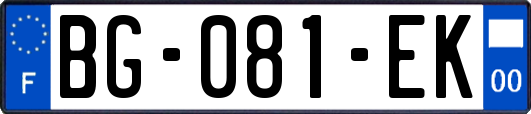 BG-081-EK