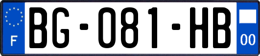 BG-081-HB