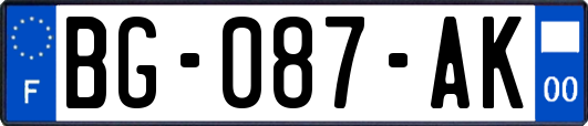 BG-087-AK