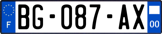 BG-087-AX