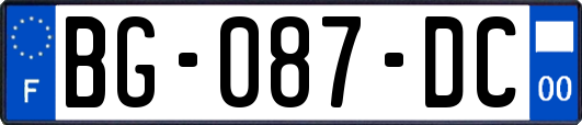 BG-087-DC