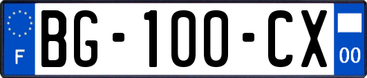 BG-100-CX