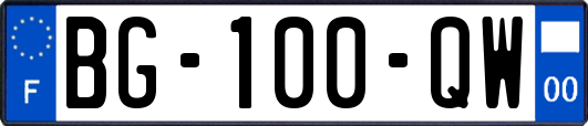 BG-100-QW