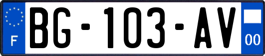 BG-103-AV