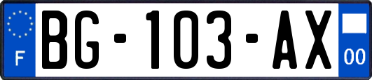BG-103-AX
