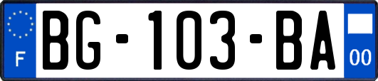 BG-103-BA