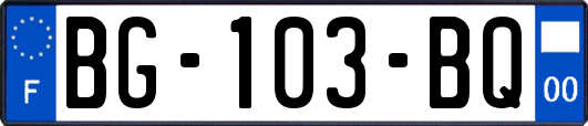 BG-103-BQ