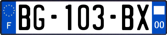 BG-103-BX