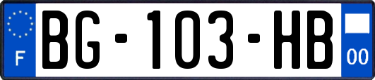 BG-103-HB