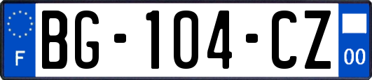 BG-104-CZ
