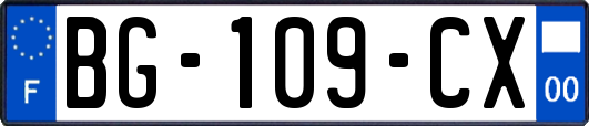 BG-109-CX