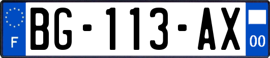 BG-113-AX