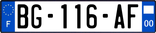 BG-116-AF