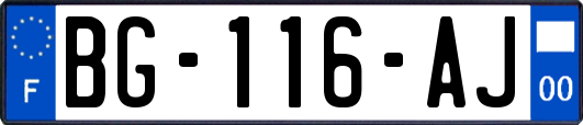 BG-116-AJ