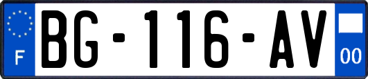 BG-116-AV