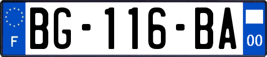 BG-116-BA