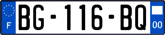 BG-116-BQ