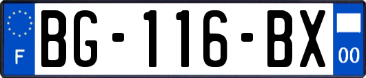 BG-116-BX