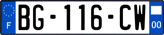 BG-116-CW