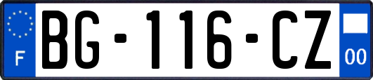 BG-116-CZ