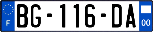 BG-116-DA