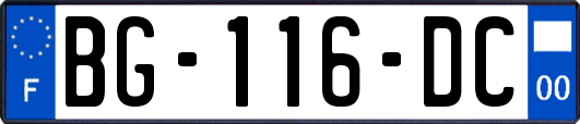 BG-116-DC