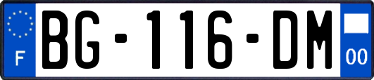 BG-116-DM
