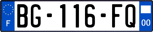 BG-116-FQ