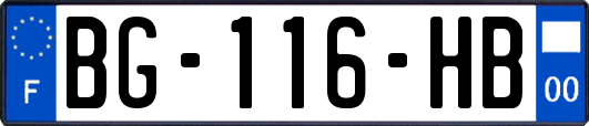 BG-116-HB