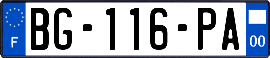 BG-116-PA