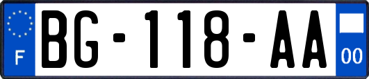 BG-118-AA