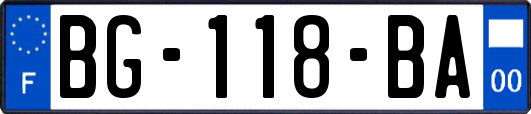 BG-118-BA