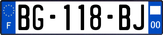 BG-118-BJ