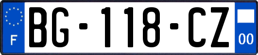 BG-118-CZ
