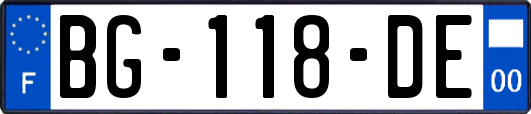 BG-118-DE