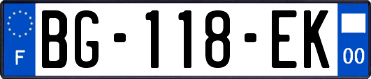 BG-118-EK