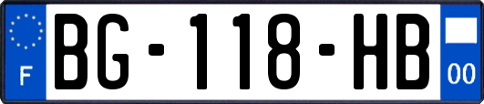 BG-118-HB