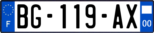 BG-119-AX