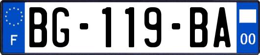 BG-119-BA