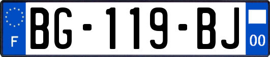 BG-119-BJ