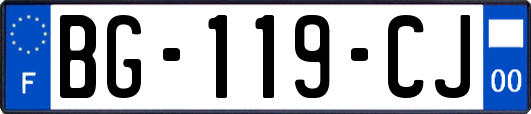 BG-119-CJ