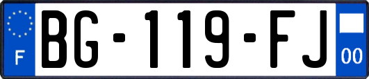 BG-119-FJ