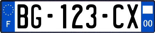 BG-123-CX