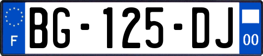 BG-125-DJ