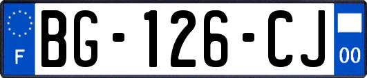 BG-126-CJ