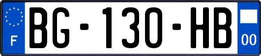 BG-130-HB