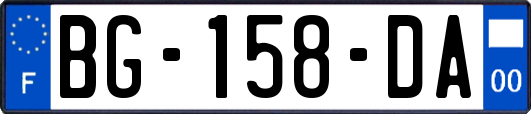 BG-158-DA