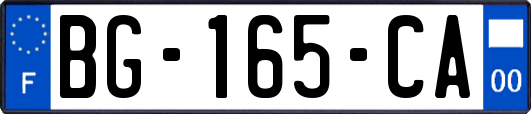 BG-165-CA
